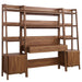 Bixby 3-Piece Wood Office Desk and Bookshelf - view 7