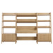 Bixby 3-Piece Wood Office Desk and Bookshelf - view 5