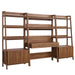 Bixby 3-Piece Wood Office Desk and Bookshelf - view 7