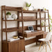 Bixby 3-Piece Wood Office Desk and Bookshelf - view 6