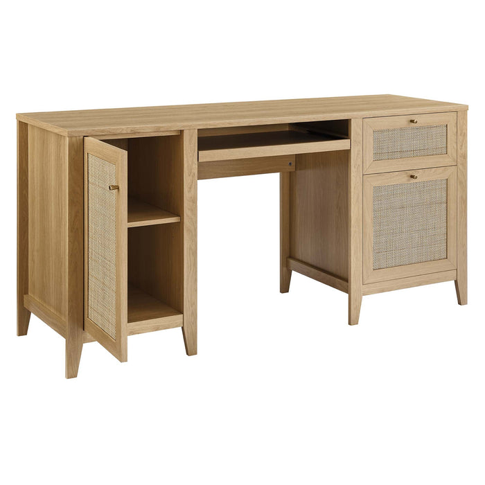 Modway Soma 63" Office Desk - Dimensions