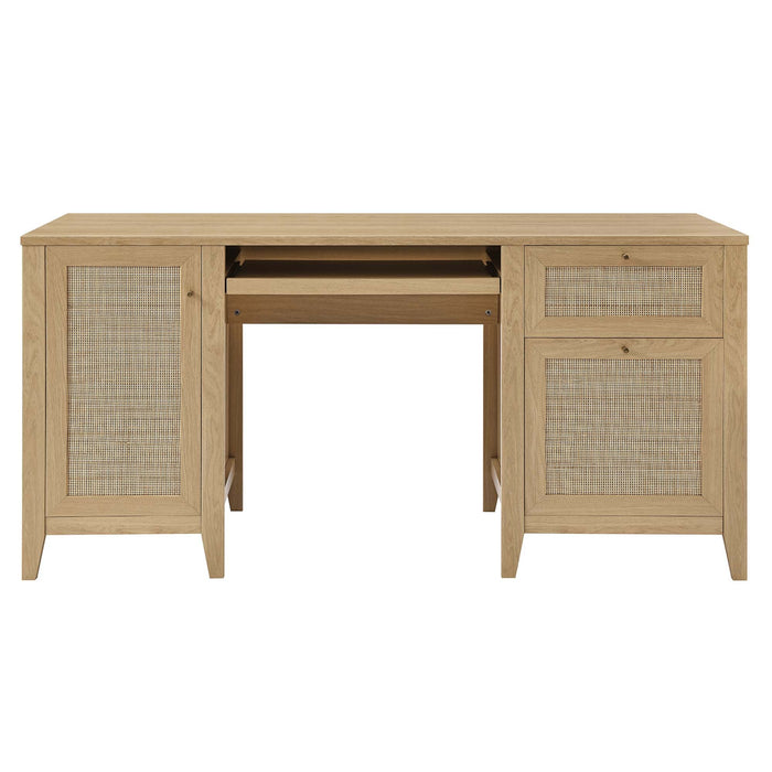 Modway Soma 63" Office Desk - Lifestyle View
