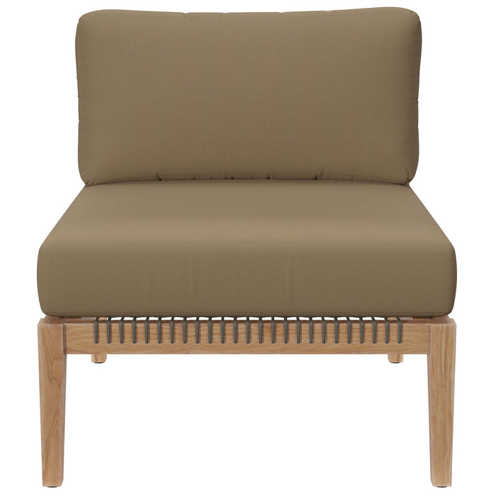 Clearwater Outdoor Patio Teak Wood Sofa - view 22