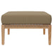 Clearwater Outdoor Patio Teak Wood 6-Piece Sectional Sofa by Modway - view 24