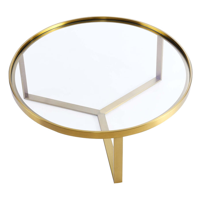 Relay Coffee Table Gold