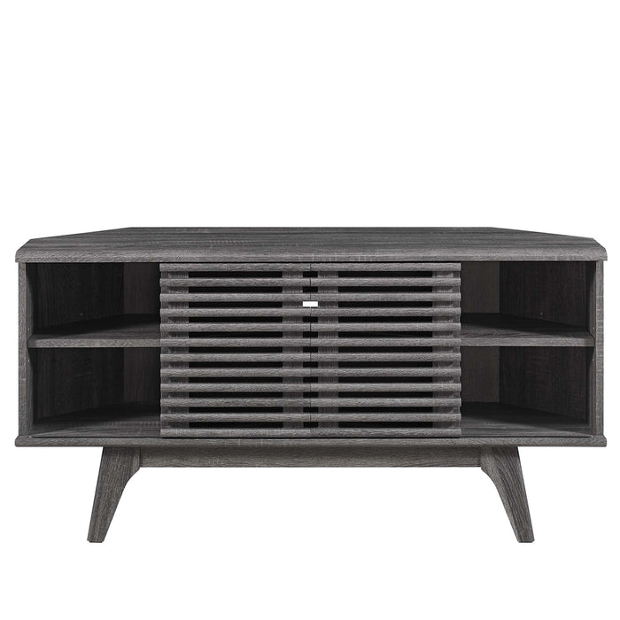 Modway Render 46" Corner TV Stand Living Room Furniture - Features