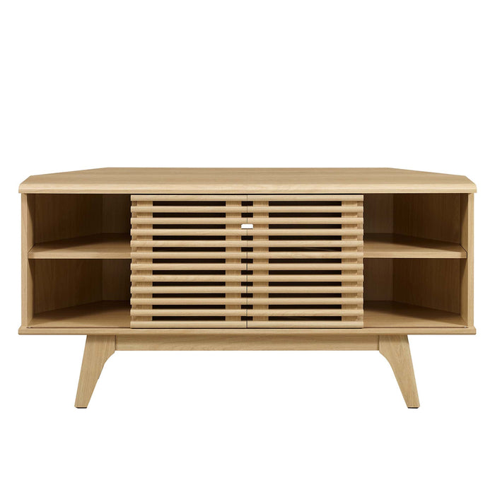 Modway Render 46" Corner TV Stand Living Room Furniture - View 15