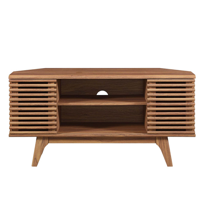 Modway Render 46" Corner TV Stand Living Room Furniture - View 21