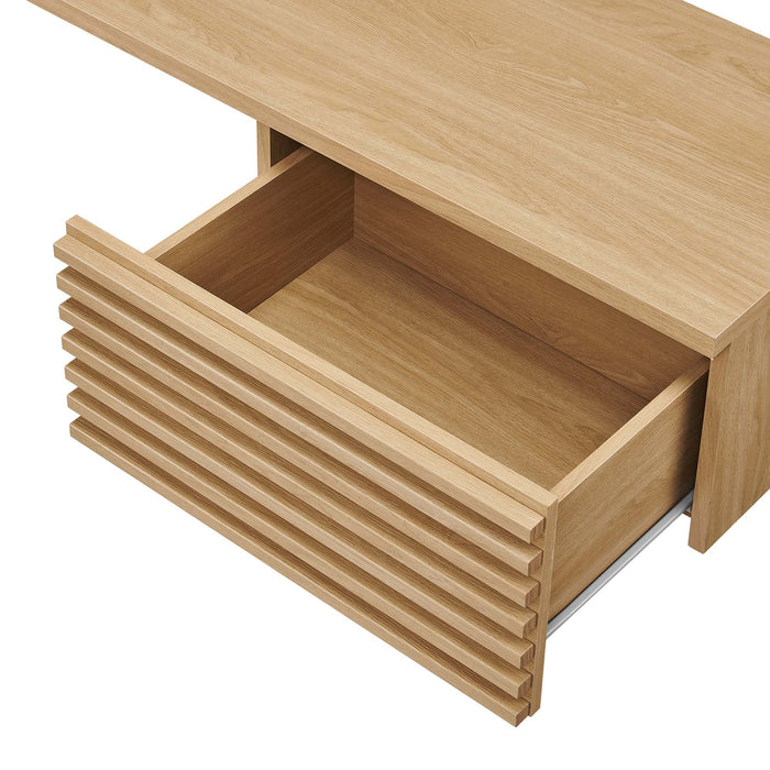 Modway Render Wall Mount Corner Office Desk - View 17