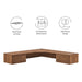 Modway Render Wall Mount Corner Office Desk - View 19