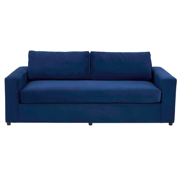 Avendale Velvet Sofa – Made in the USA With Bench Seat Cushion - view 7