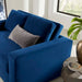 Avendale Velvet Loveseat – Made in the USA With Bench Seat Cushion - in lifestyle setting