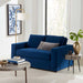 Avendale Velvet Loveseat – Made in the USA With Bench Seat Cushion - Modway \living\loveseats