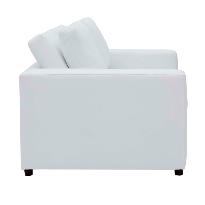 Avendale Velvet Loveseat – Made in the USA With Bench Seat Cushion - view 13