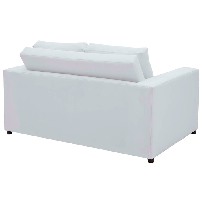 Avendale Velvet Loveseat – Made in the USA With Bench Seat Cushion - view 14
