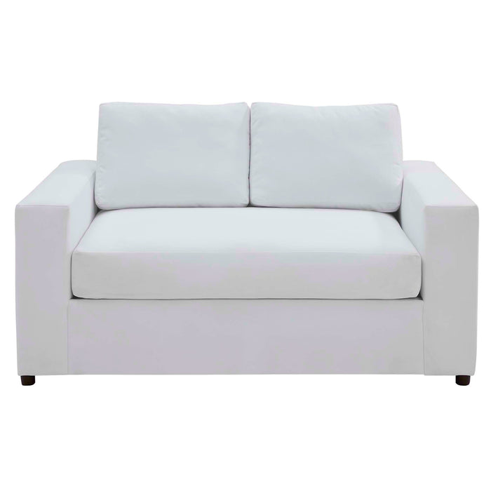 Avendale Velvet Loveseat – Made in the USA With Bench Seat Cushion - view 15