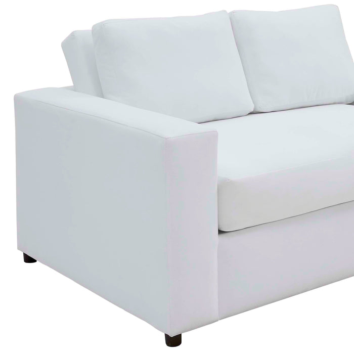 Avendale Velvet Loveseat – Made in the USA With Bench Seat Cushion - view 16