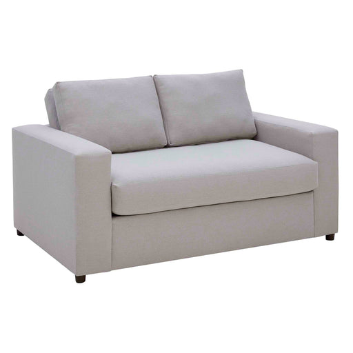 Avendale Linen Blend Loveseat – Made in the USA With Bench Seat Cushion - alternate angle view