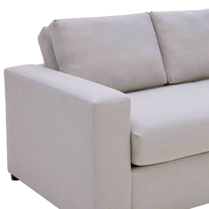 Avendale Linen Blend Loveseat – Made in the USA With Bench Seat Cushion - view 8