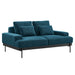 Proximity Upholstered Fabric Loveseat - alternate angle view