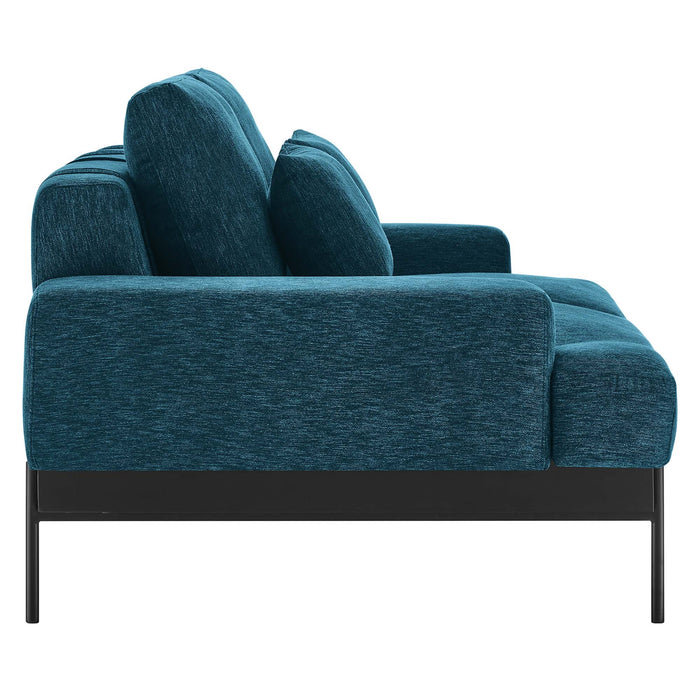 Proximity Upholstered Fabric Loveseat - view 5