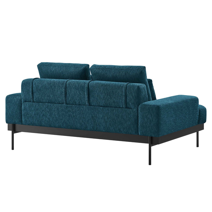 Proximity Upholstered Fabric Loveseat - view 6