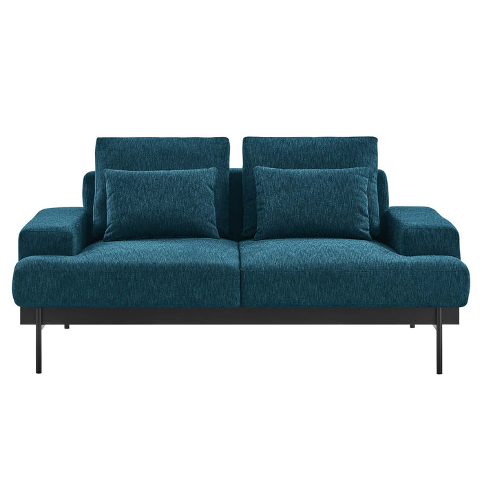 Proximity Upholstered Fabric Loveseat - view 7