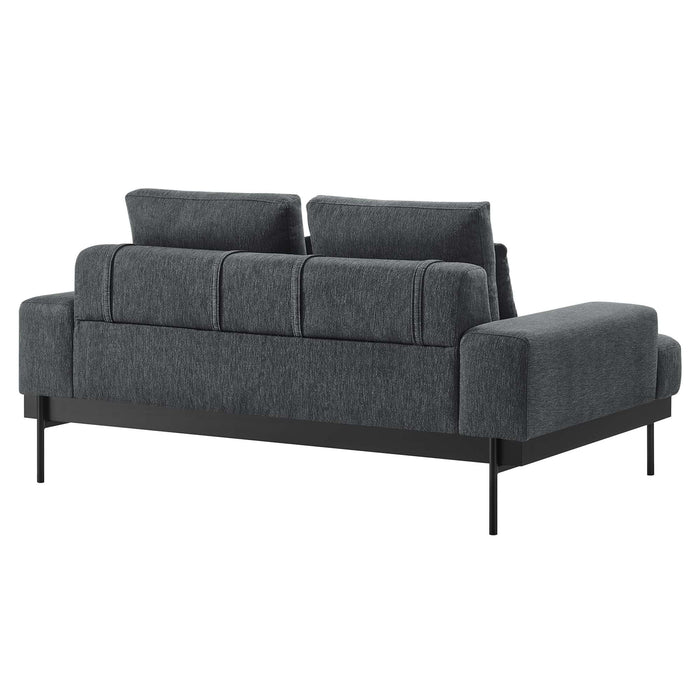 Proximity Upholstered Fabric Loveseat - view 14