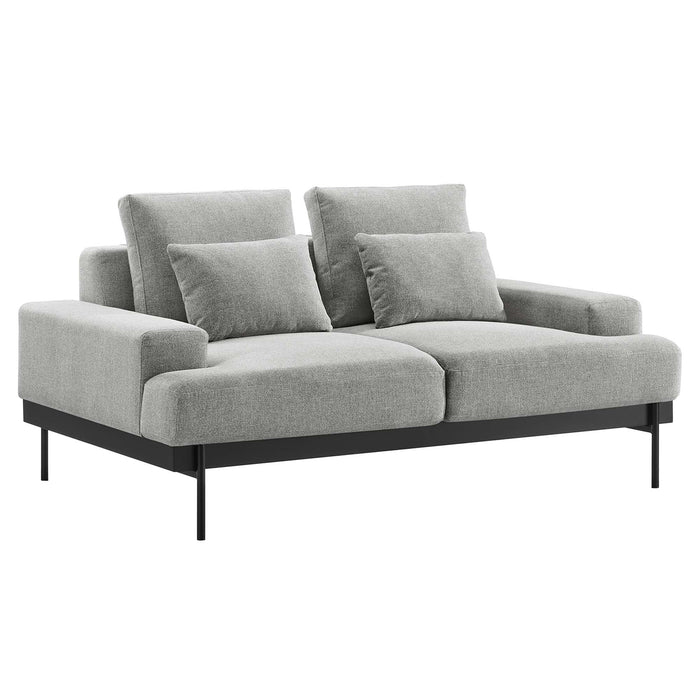 Proximity Upholstered Fabric Loveseat - view 18