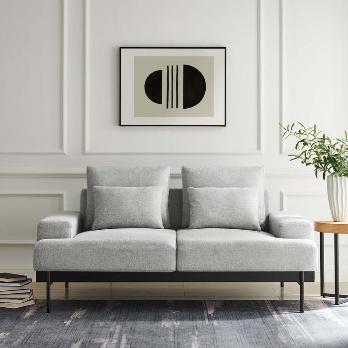 Proximity Upholstered Fabric Loveseat - view 17