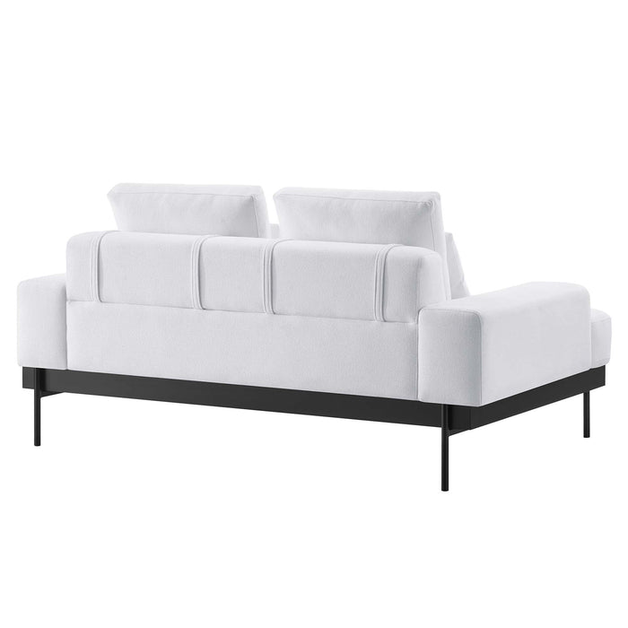 Proximity Upholstered Fabric Loveseat - view 30