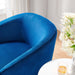 Modway Series Performance Velvet Fabric Swivel Chair Living Room Furniture - View 12