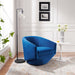 Modway Series Performance Velvet Fabric Swivel Chair Living Room Furniture - View 9