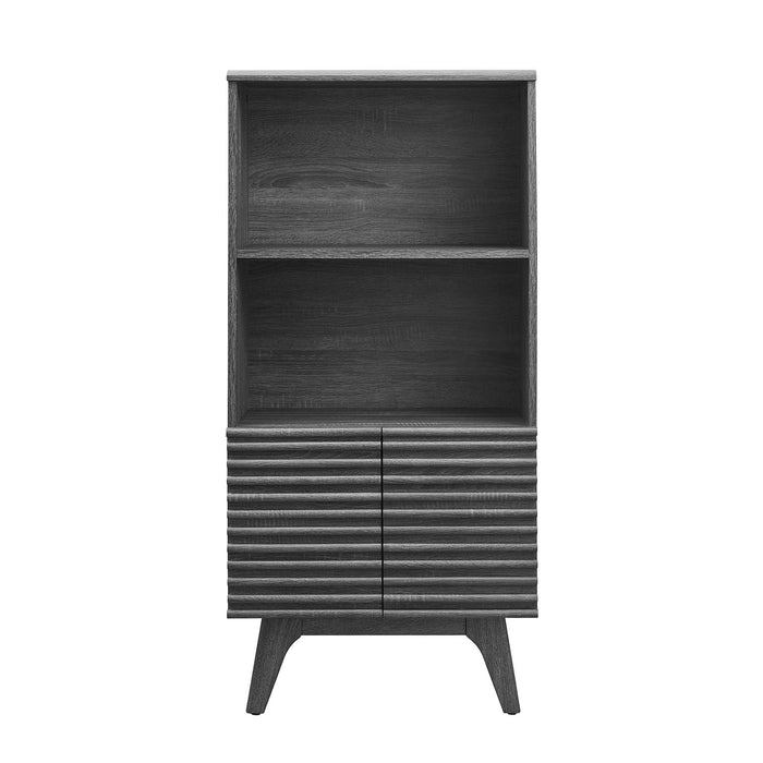 Modway Render Display Cabinet Bookshelf Storage Shelf - Features