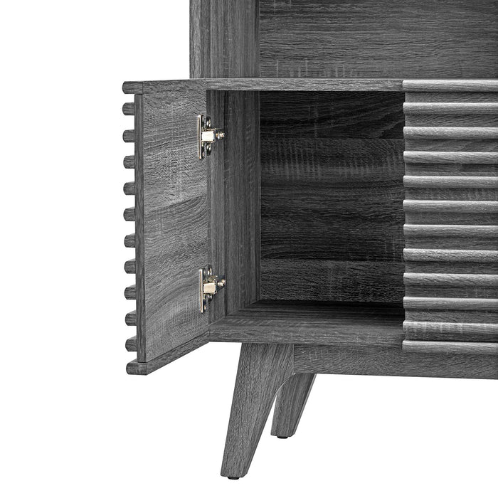Modway Render Display Cabinet Bookshelf Storage Shelf - View 9