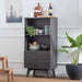 Modway Render Display Cabinet Bookshelf Storage Shelf - Lifestyle View