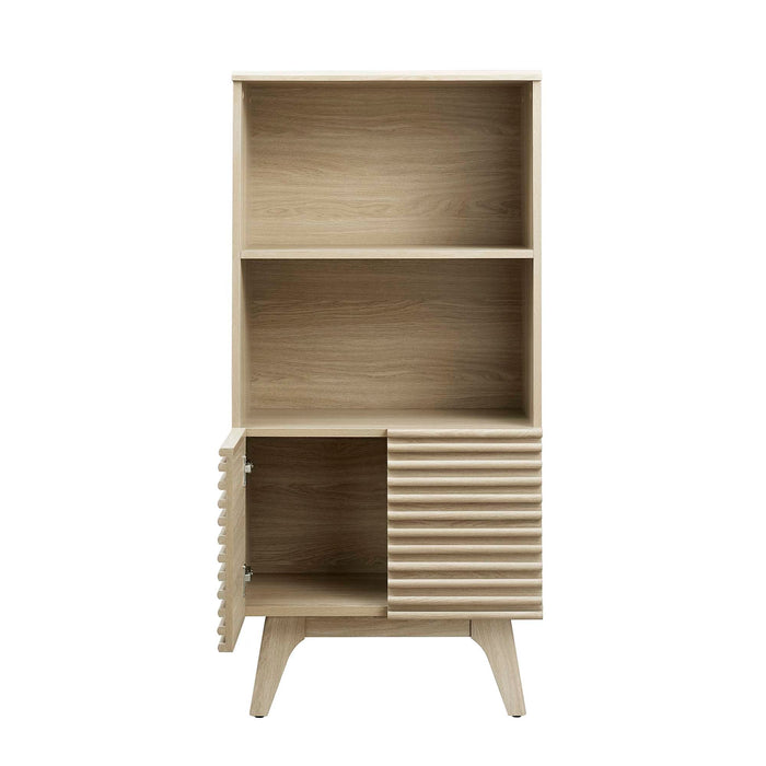 Modway Render Display Cabinet Bookshelf Storage Shelf - View 17