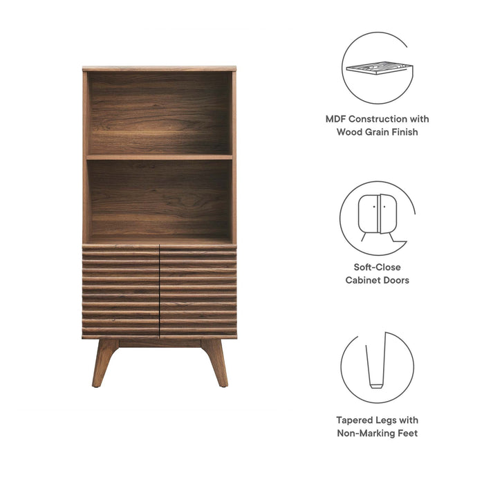 Modway Render Display Cabinet Bookshelf Storage Shelf - View 21
