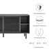 Modway Kurtis 59" Sideboard Living Room Furniture in Black - Side View