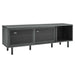 Modway Kurtis 67" TV and Vinyl Record Stand Living Room Furniture in Black