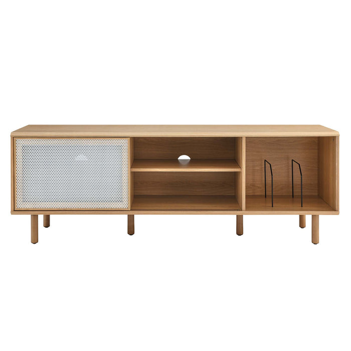 Modway Kurtis 67" TV and Vinyl Record Stand Living Room Furniture - View 17