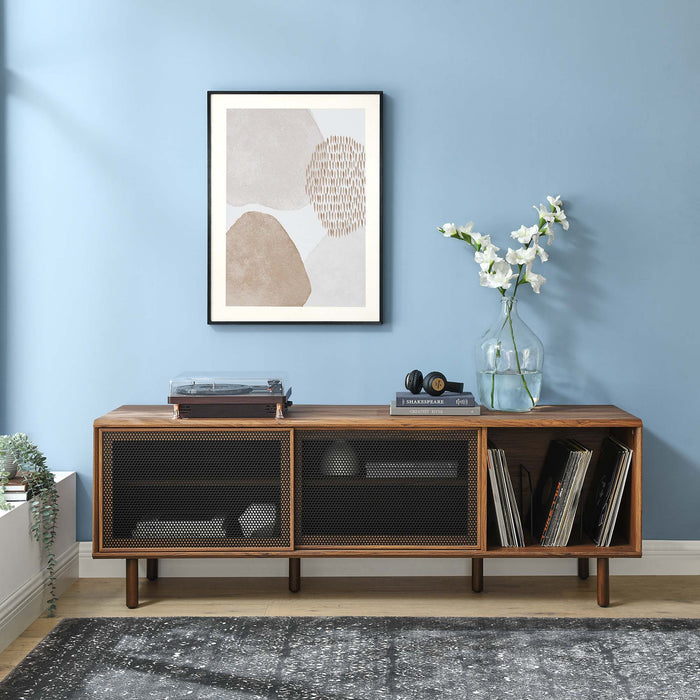 Modway Kurtis 67" TV and Vinyl Record Stand Living Room Furniture - View 19