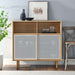 Modway Kurtis 47" Display Cabinet Storage Shelf - View 10