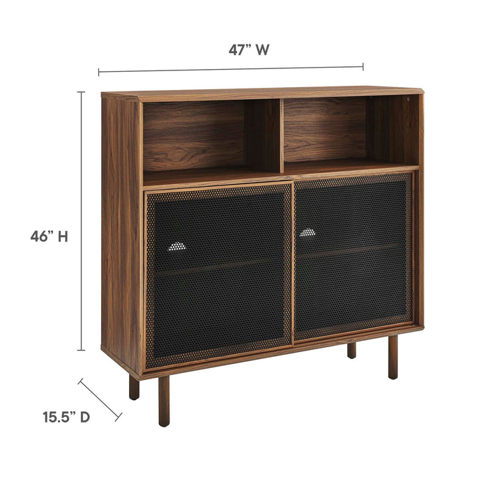 Modway Kurtis 47" Display Cabinet Storage Shelf - View 21