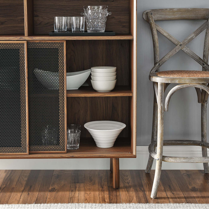 Modway Kurtis 47" Display Cabinet Storage Shelf - View 22