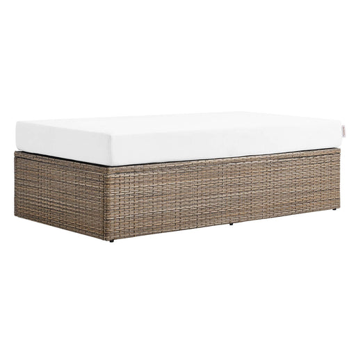 Modway Convene Outdoor Patio Rectangle Ottoman Living Room Furniture - View 13