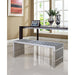 Gridiron Medium Stainless Steel Bench - Modway \living\benches
