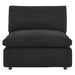 Commix Down Filled Overstuffed Boucle Fabric Armless Chair - view 8