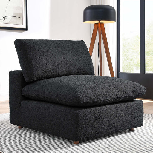 Commix Down Filled Overstuffed Boucle Fabric Armless Chair - Modway \living\sectionals