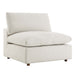 Commix Down Filled Overstuffed Boucle Fabric Armless Chair - view 11